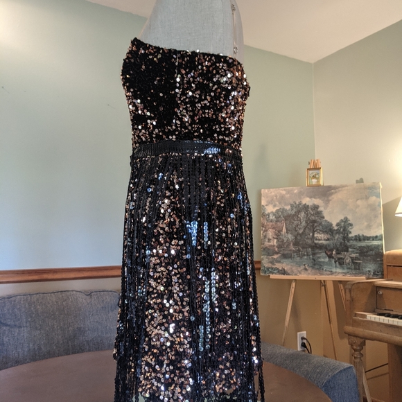 Blue b sequin dress - Picture 8 of 14